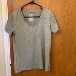 Nike grey athletic tee